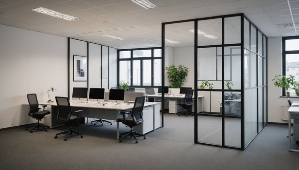 Cloisons mobiles à nantes : flexibilité et économies au bureau