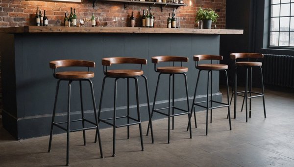 Tabourets de bar industriels : l'équilibre parfait entre style et longévité