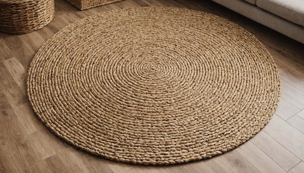 Transformez votre décoration grâce à un tapis rond en jute naturel