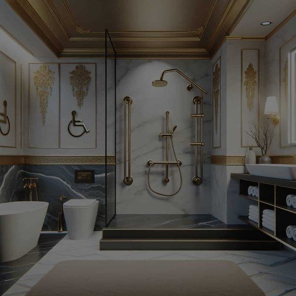 Comment créer une salle de bains qui combine luxe et accessibilité pour tous les âges ?